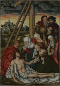 Beweinung Christi by Lucas Cranach the Elder