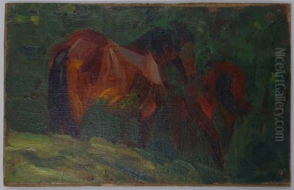 Pferdeskizze II - view 1