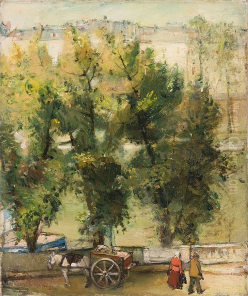 "Pariisi motiiv" ("Maastik hobusega") - view 1