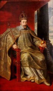 Portrait of Sigismund III Vasa in coronation robes.