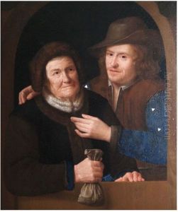 The ill-matched couple by Joannes de Cordua