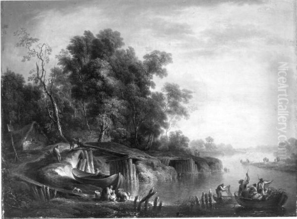 Flusslandschaft - view 1