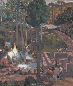 Gallische Herdengottin by Maurice Denis