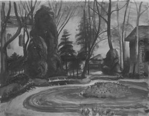 Gartenbild I by Paula Deppe