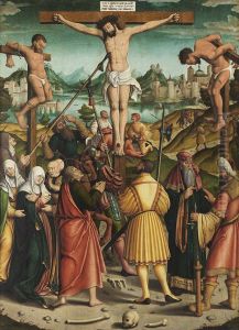 Christus als Schmerzensmann by Bernhard Strigel