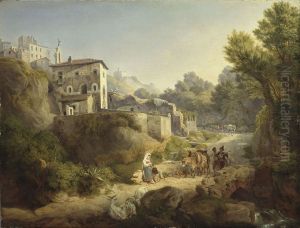 Kapelle bei San Marino by Peter von Hess