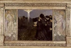 Karfreitag - Anbetung des Kreuzes (Triptychon) Karfreitag - Anbetung des Kreuzes (Triptychon)