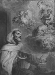 Hl. Agabus von Antiochia by Abraham van Diepenbeeck