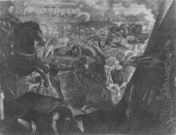 Gonzaga-Zyklus, II. Reihe, 3. Einnahme von Pavia - view 1