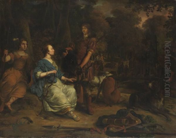 Meleager und Atalante - view 1