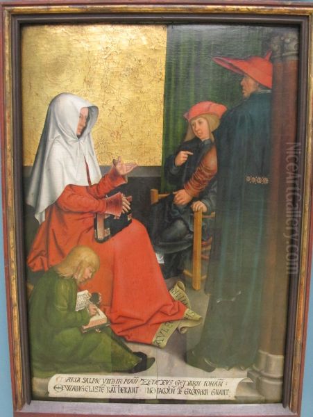 Mary Salome and Zebedee with their Childs - view 1