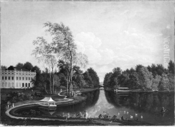 Oberer See im Schonen Busch bei Aschaffenburg (Aschaffenburger Zyklus) - view 1