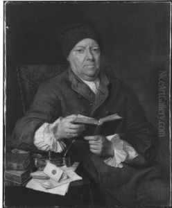 Louvier, Christian II of Zweibrucken's secret secretary by Conrad von Mannlich