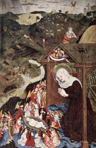 Adoration of the Child by Master of the Polling Panels