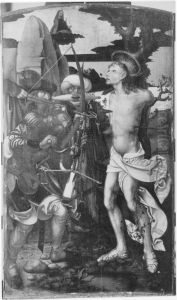 Martyrium des hl. Sebastian by Hans Fries