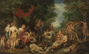 Rast der Diana nach der Jagd by (studio of) Rubens, Peter Paul