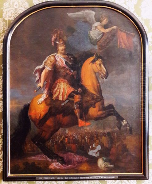 Equestrian portrait of John III Sobieski. - view 1