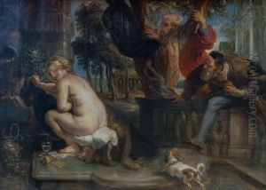 Susanna and the Elders by (studio of) Rubens, Peter Paul