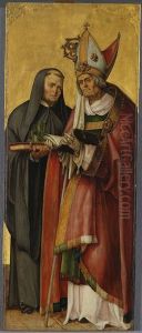 Die hll. Willibald und Benedikt by Hans von Kulmbach
