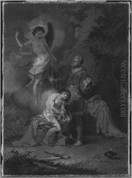Abraham opfert Isaak - view 1