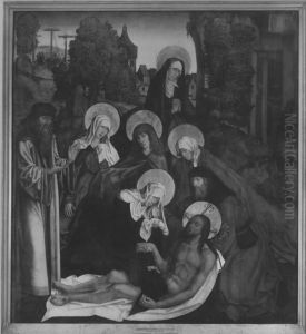 Beweinung Christi by Bartholomaus Zeitblom