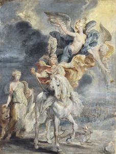 Der Triumph von Julich (Skizze zum Medici-Zyklus) Der Triumph von Julich (Skizze zum Medici-Zyklus)