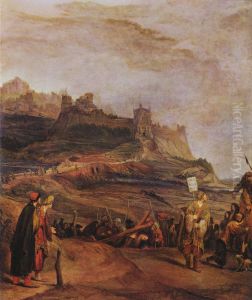 Der Weg nach Golgatha by Arent de Gelder