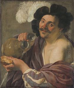 Der Zecher by Hendrick Ter Brugghen