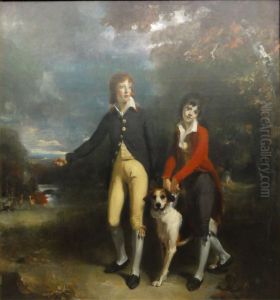 Die beiden Sohne des 1st Earl of Talbot by Thomas Lawrence