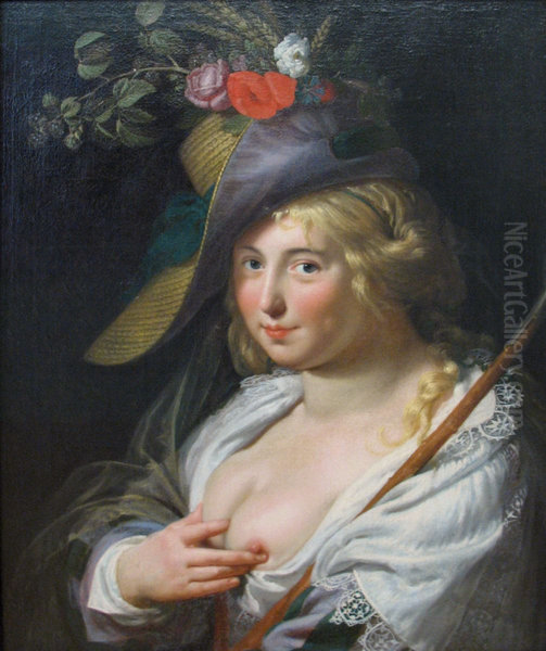 The blond shepherdess - view 1