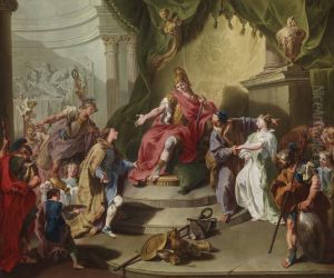 Die Grossmut des Scipio by Giambattista Pittoni