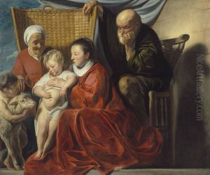 Die Heilige Familie mit Anna und dem Johannesknaben
