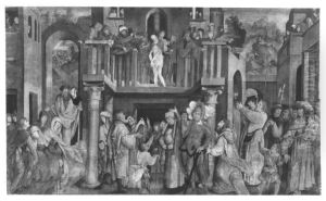 Ecce homo (Hungertuch) by Hans Leonhard Schaufelein