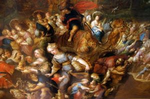 Israelites leave Egypt (Exodus) by Frans Francken the Younger