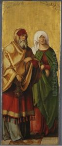 Die hll. Zacharias und Elisabeth Die hll. Zacharias und Elisabeth