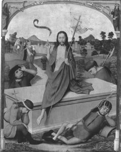 Resurrection of Jesus by Master of Liesborn