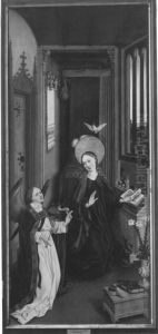 The Annunciation to Mary by Master of the Legend of Ulrich