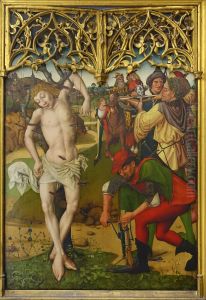Marter des hl. Sebastian by Master of the Augustine Altarpiece