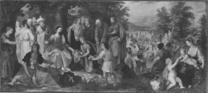 Die Vermehrung der Brote und Fische by Hendrick van Balen the Elder