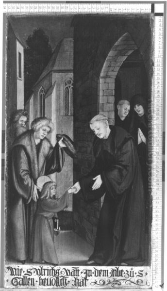Der hl. Ulrich vor dem Abt von St. Gallen - view 1