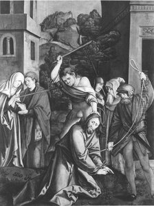 Fall Christi auf dem Weg zu Pilatus (abgespaltene Ruckseite von WAF 921) Fall Christi auf dem Weg zu Pilatus (abgespaltene Ruckseite von WAF 921)