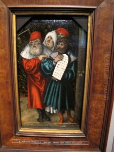 Moses and Aaron with two Prophets