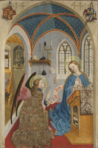 Marienaltar: Verkundigung an Maria - view 1