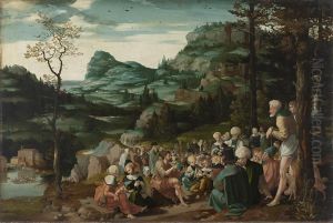 Die Predigt Johannes des Taufers in der Wuste