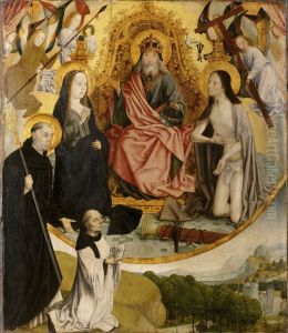 Epitaph des Geistlichen Jakob Udeman van Erkelenz (gest. 1492) by Master of the Holy Kinship the Younger