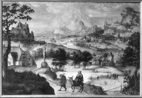 Flucht nach Agypten - view 1