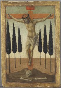Christus aan het kruis by Niccolo di Pietro Gerini