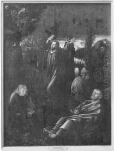 Christus am Olberg by Jan Gossaert