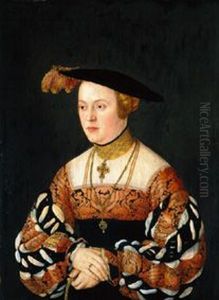 Maria Jacobaa von Baden by Barthel Beham