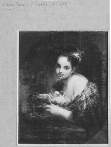Ideales Madchenbildnis by Antoine Pesne